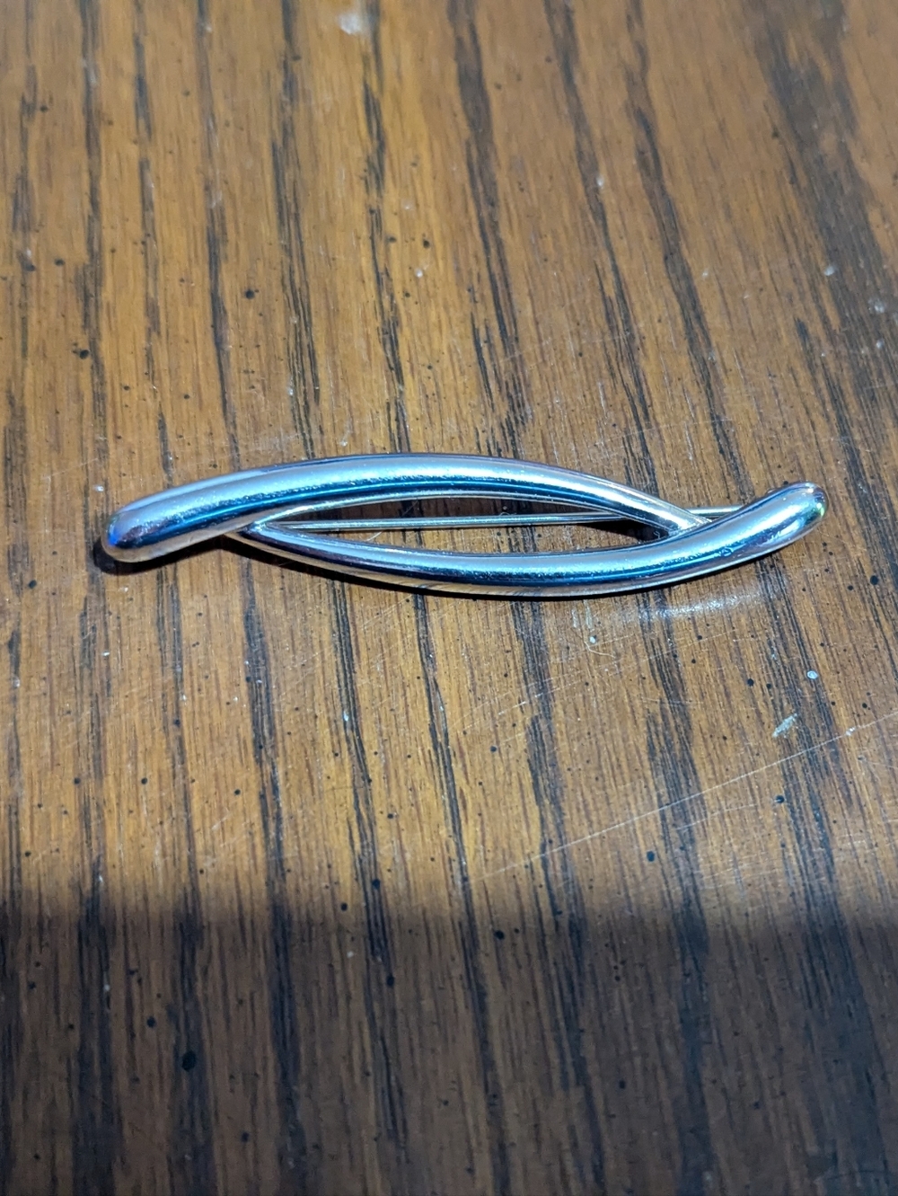 Silver Tone Brooch